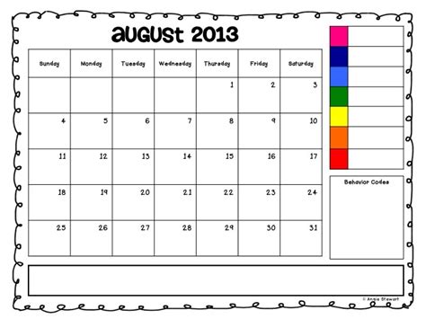 Typable Calendar - Customize and Print