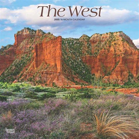 West 2025 Wall Calendar - Calendars.com
