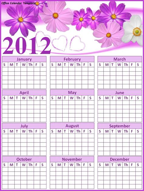 Calendar Templates | Free Word Templates in Blank Calander Template ...