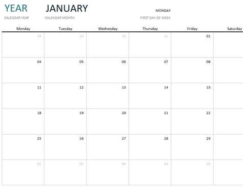 dentrodabiblia: 12 month calendar template excel
