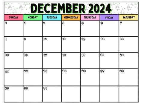 2024 / 2025 Printable Blank Calendar - Etsy