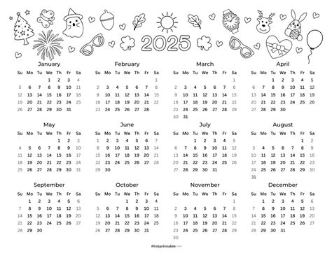 2025 Calendar | Free Printable PDFs
