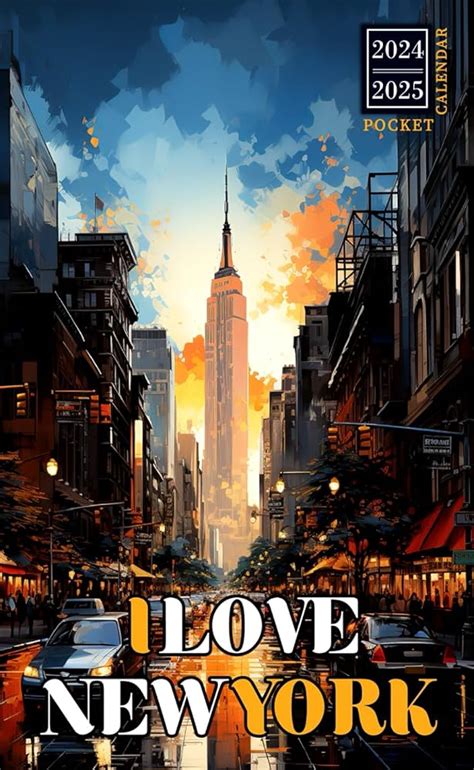 New York Calendar 2024 2025 - Dynah Gunilla