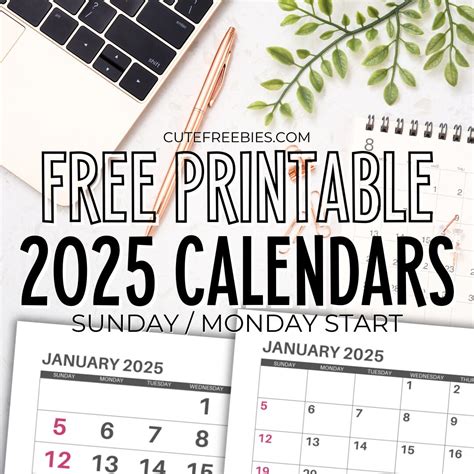 2025 Free Monthly Calendar Template Printable Free Images - Dana W Bailey