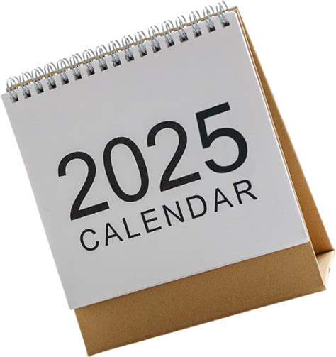 Amazon.com : 2025 Desk Calendar Office Calendar Desktop Calendar Simple ...
