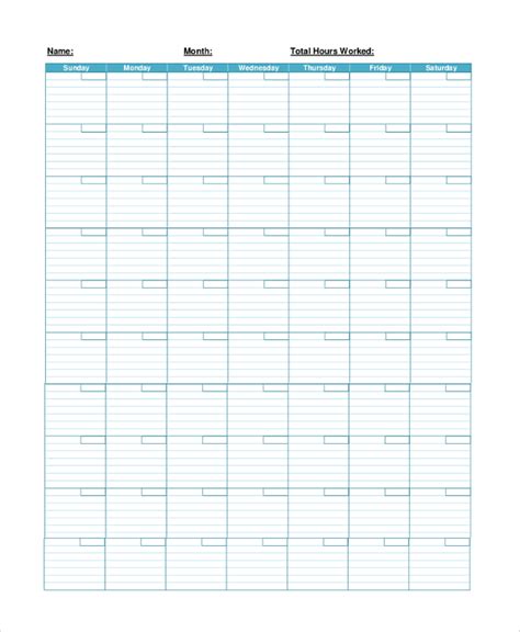 Customizable Free Printable Calendar Template - Printable Templates Free