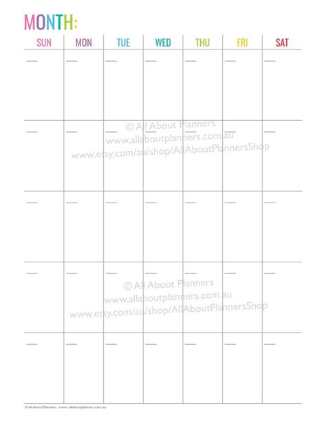Calendar Monday To Sunday Monthly - Example Calendar Printable