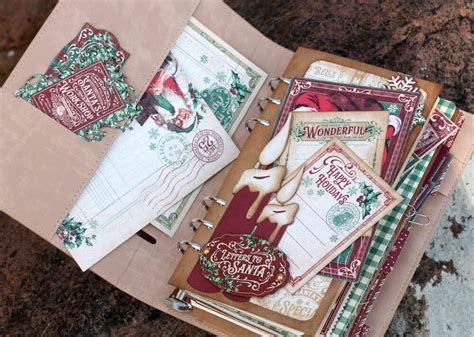 December Planner Inspiration – Graphic 45 Papers