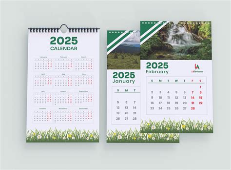 Wall Calendar Design 2025 :: Behance