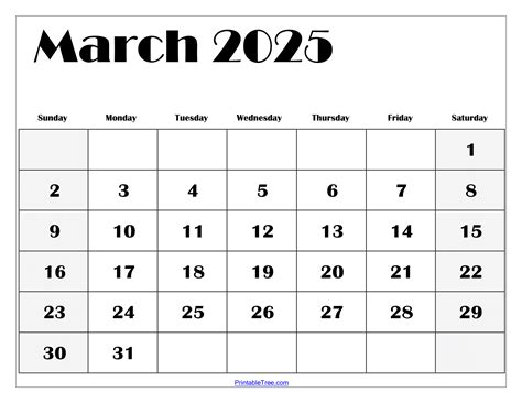 2025 Blank Calendar March 2025 Holidays - Kenta vanvisser