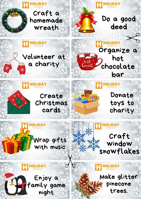 Advent Calendar: Daily Festive Activities To Print & Enjoy!