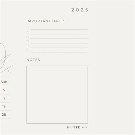 Printable Monthly Calendar 2025 A4 Size Monday Start Instant Download ...