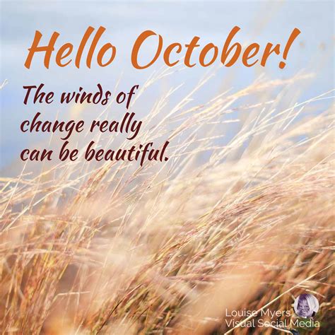 87 October Quotes to Welcome a Happy Month of Blessings | LouiseM