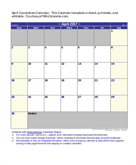 36+ Calendar Templates in Word
