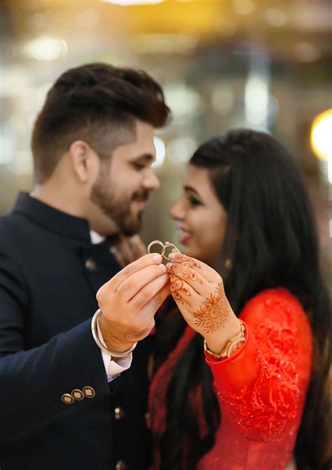 Download Engagement Rings Indian Couple Picture | Wallpapers.com