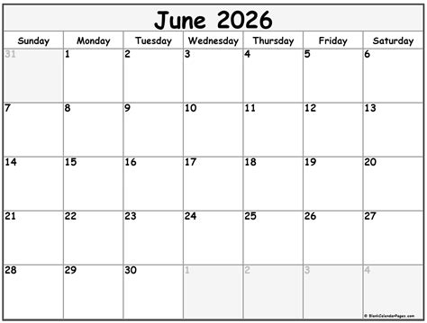 June 2026 calendar | free printable calendars