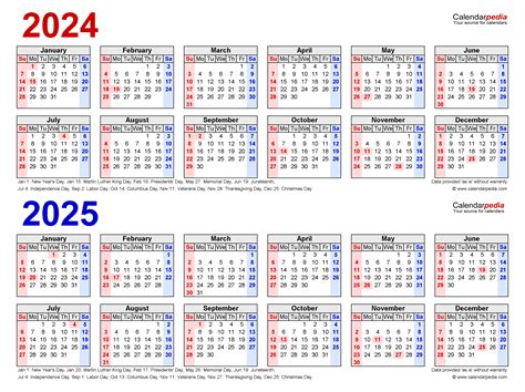 2024 2025 Word Calendar - Dotty Gillian