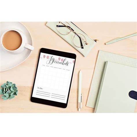 December Planner - Printable - Etsy