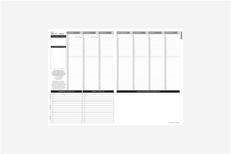 Weekly 2025 Planner PDF | Free Printable | Passion Planner