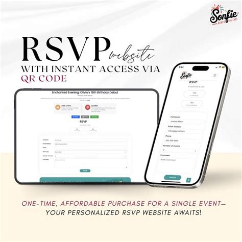 Free Online Rsvp Website - Etsy