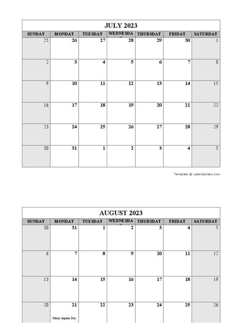 Monthly Calendar 3 | PDF