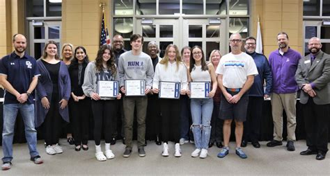 Fall athletes honored at Oswego SD308 Board of Education meeting – Shaw ...