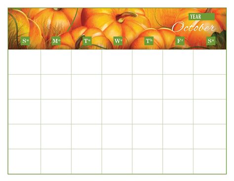 Download Calendar, Calendar Template, October. Royalty-Free Stock ...