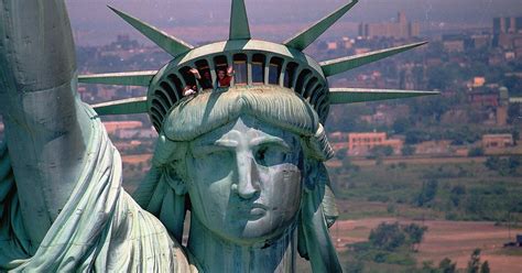The Statue of Liberty through the years