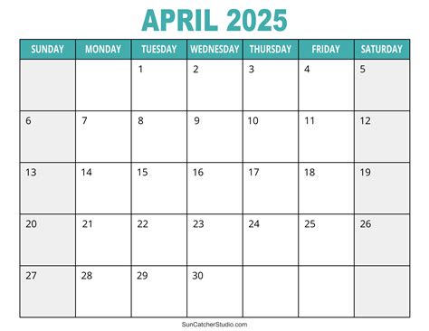 Free Printable Calendar April 2025 To March 2025 - Mehdi Addison