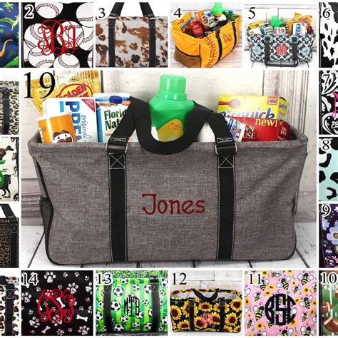 Custom Large Utility Tote Bag - Etsy