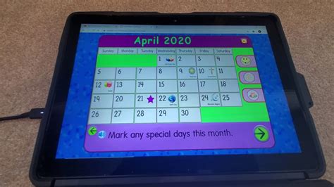 Make a calendar starfall - boolmedic