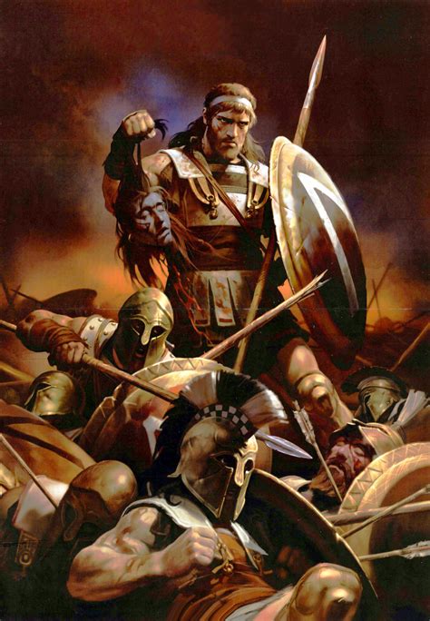 Spartans at Thermopylae- by Nikolay Zubkov | Sparta warrior, Greco ...