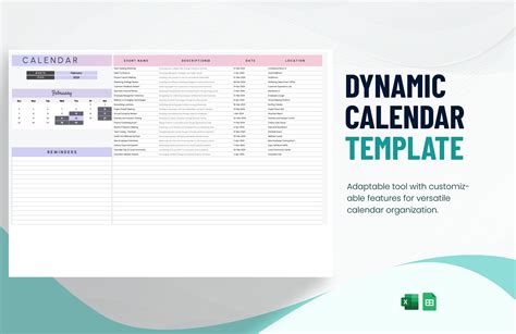 Free Calendar Templates in Google Sheets to Download