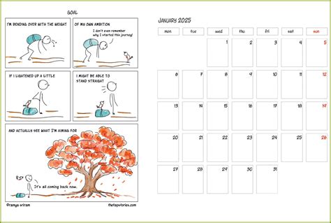 The Tap Desktop Calendar 2025 - The Tap Stories