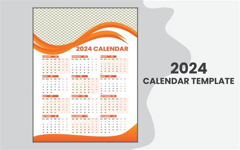 creative and simple calendar template design. 34347015 Vector Art at ...