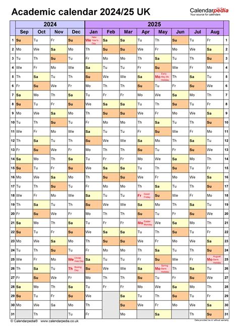 2024-2025 Academic Calendar - Lyssa Devonne