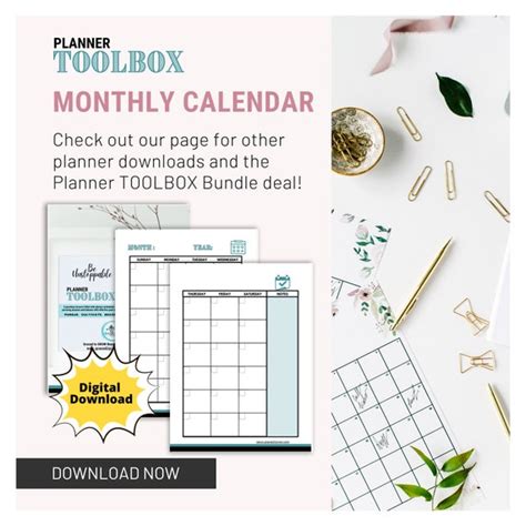 Monthly Fill-in Calendar Printable Fill-in Calendar | Etsy