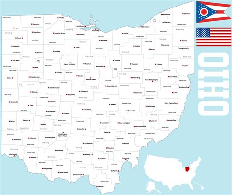 Ohio Maps - Guide of the World
