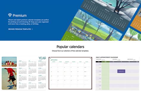 10 Websites to Download Free Printable Calendar Templates - Hongkiat
