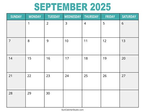 Free Printable Calendar Sept 2025 - Ezequiel Reid