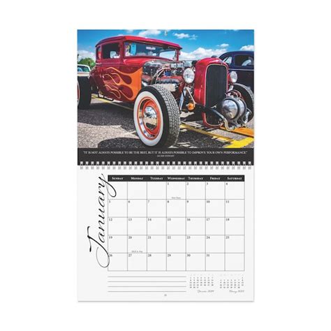 2025 Classic Cars Calendar - Etsy