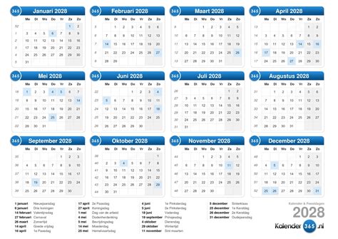 Kalender 2028