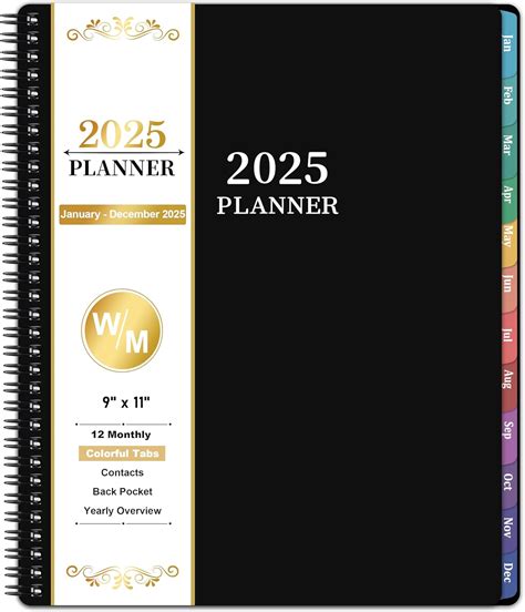 Amazon.com : 2025 Planner - Planner 2025, Jan.2025-Dec.2025, 9