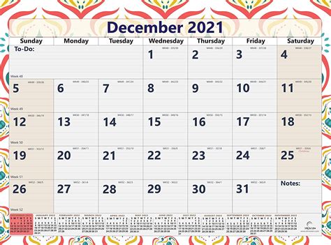 3-Month Wall Calendar 2021, Move-a-Page, Vertical Style - StriveZen