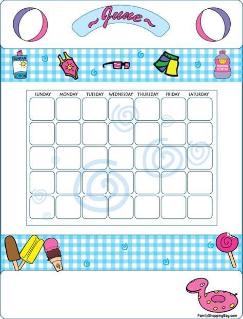 June Calendar