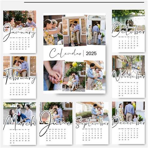 Custom Calendar 2025 - Etsy