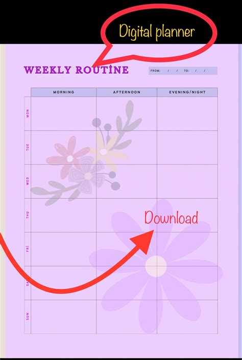 Digital Planner Downloadable - Etsy