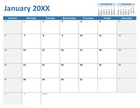 Blank calendar templates | Microsoft Create | Calendar template ...
