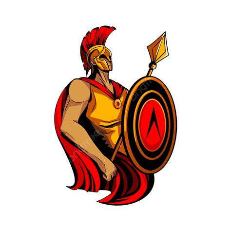 Spartan Warrior Clipart Transparent Background, Ancient Greek Spartan ...
