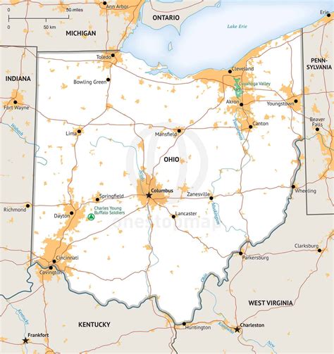 Map Of Ohio Cities | Maps Of Ohio